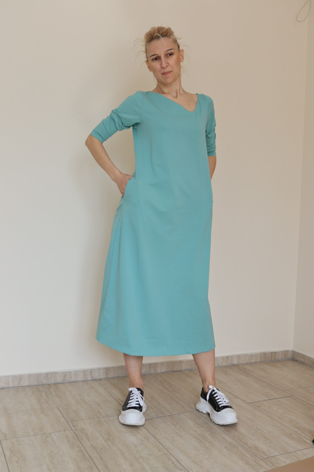 Rochie Clara verde menta