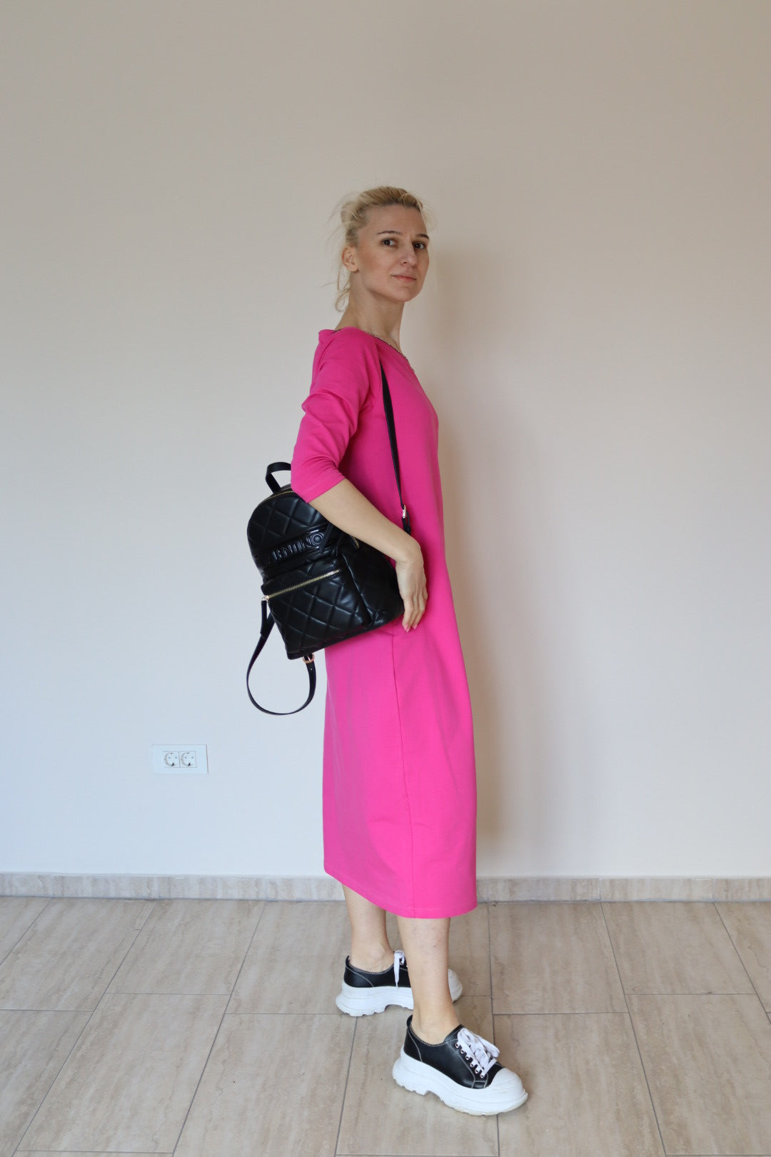 Rochie Clara fucsia